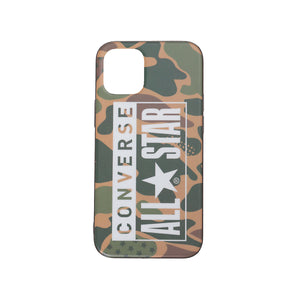 CONVERSE Heel Patch Logo  Hybrid IML Back Case CAMO【iPhone 12 mini対応】 4589676562174
