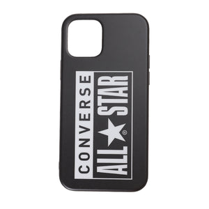 CONVERSE Heel Patch Logo  Hybrid IML Back Case BLACK【iPhone 12/iPhone12 Pro 対応】 4589676562181