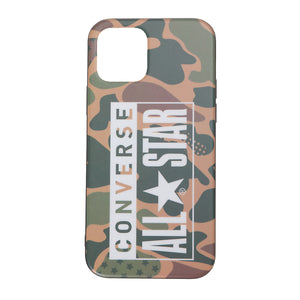 CONVERSE Heel Patch Logo  Hybrid IML Back Case CAMO【iPhone 12/iPhone12 Pro 対応】 4589676562198