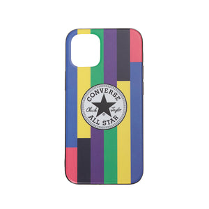 CONVERSE Circle Logo Hybrid IML Back Case RAINBOW【iPhone 12 mini対応】 4589676562228