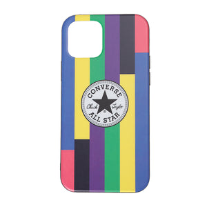 CONVERSE Circle Logo Hybrid IML Back Case RAINBOW【iPhone 12/iPhone12 Pro 対応】 4589676562242