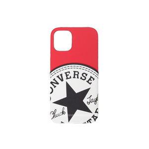 CONVERSE Big Circle Logo PU Leather Back Case (カードポケット付き)RED【iPhone 12 mini対応】 4589676562303