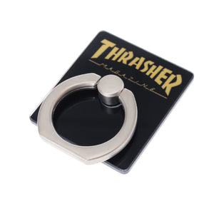 THRASHER HOME TOWN Logo Smart Phone Ring BLK/GLD 4589676562624