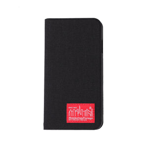 Manhatta Portage CORDURA NYLON  Book Type Case BLACK【iPhone SE(第2世代)/iPhone8/iPhone7対応】 4589676563096