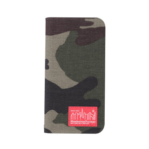 Manhatta Portage CORDURA NYLON  Book Type Case W.CAMO【iPhone SE(第2世代)/iPhone8/iPhone7対応】 4589676563102
