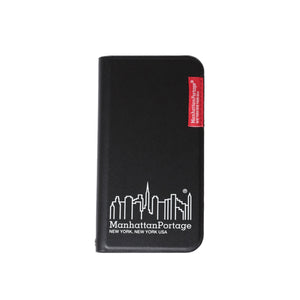 Manhatta Portage PU LEATHER  Book Type Case BLACK【iPhone 12 mini対応】 4589676563164