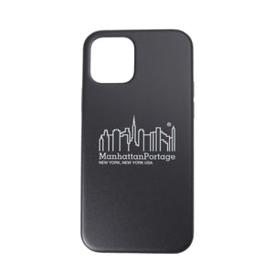 Manhatta Portage HYBRID IML  Back Case BLACK【iPhone 12/iPhone12 Pro 対応】 4589676563225