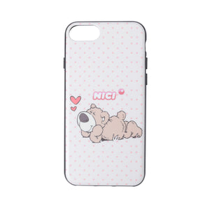 NICI Hybrid Back Case Brown Bear【iPhone SE(第2世代)/iPhone8/iPhone7対応】 4589676563294