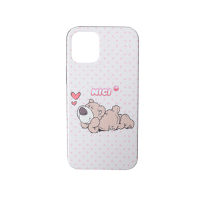 NICI Hybrid Back Case Brown Bear【iPhone 12 mini対応】 4589676563300