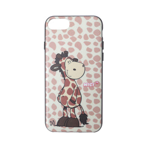 NICI Hybrid Back Case Giraffe【iPhone SE(第2世代)/iPhone8/iPhone7対応】 4589676563416