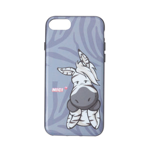 NICI Hybrid Back Case Zebra【iPhone SE(第2世代)/iPhone8/iPhone7対応】 4589676563447