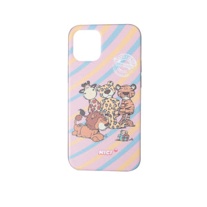 NICI Hybrid Back Case Wild Friends【iPhone 12 mini対応】 4589676563515