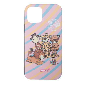 NICI Hybrid Back Case Wild Friends【iPhone 12/iPhone12 Pro 対応】 4589676563522