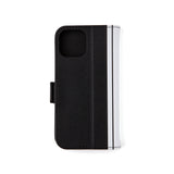 CONVERSE Uncle Patch&Stripes Book Type Case BLACK【iPhone 13 mini対応】 4589676563720