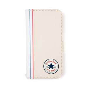CONVERSE Uncle Patch&Stripes Book Type Case IVORY【iPhone 13対応】 4589676563744