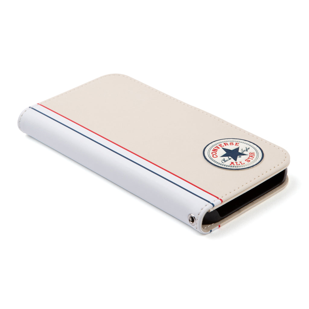 CONVERSE Uncle Patch&Stripes Book Type Case IVORY【iPhone 13 Pro対応】 4589676563775