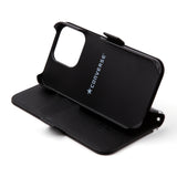 CONVERSE Uncle Patch&Stripes Book Type Case BLACK【iPhone 13 Pro対応】 4589676563782