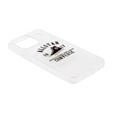 CONVERSE College Logo Hybrid Clear Back Case BLACK【iPhone 13 Pro対応】 4589676563843