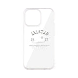 CONVERSE College Logo Hybrid Clear Back Case WHITE【iPhone 13 Pro対応】 4589676563850