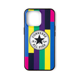 CONVERSE Circle Logo Hybrid IML Back Case RAINBOW【iPhone 13 Pro対応】 4589676563904
