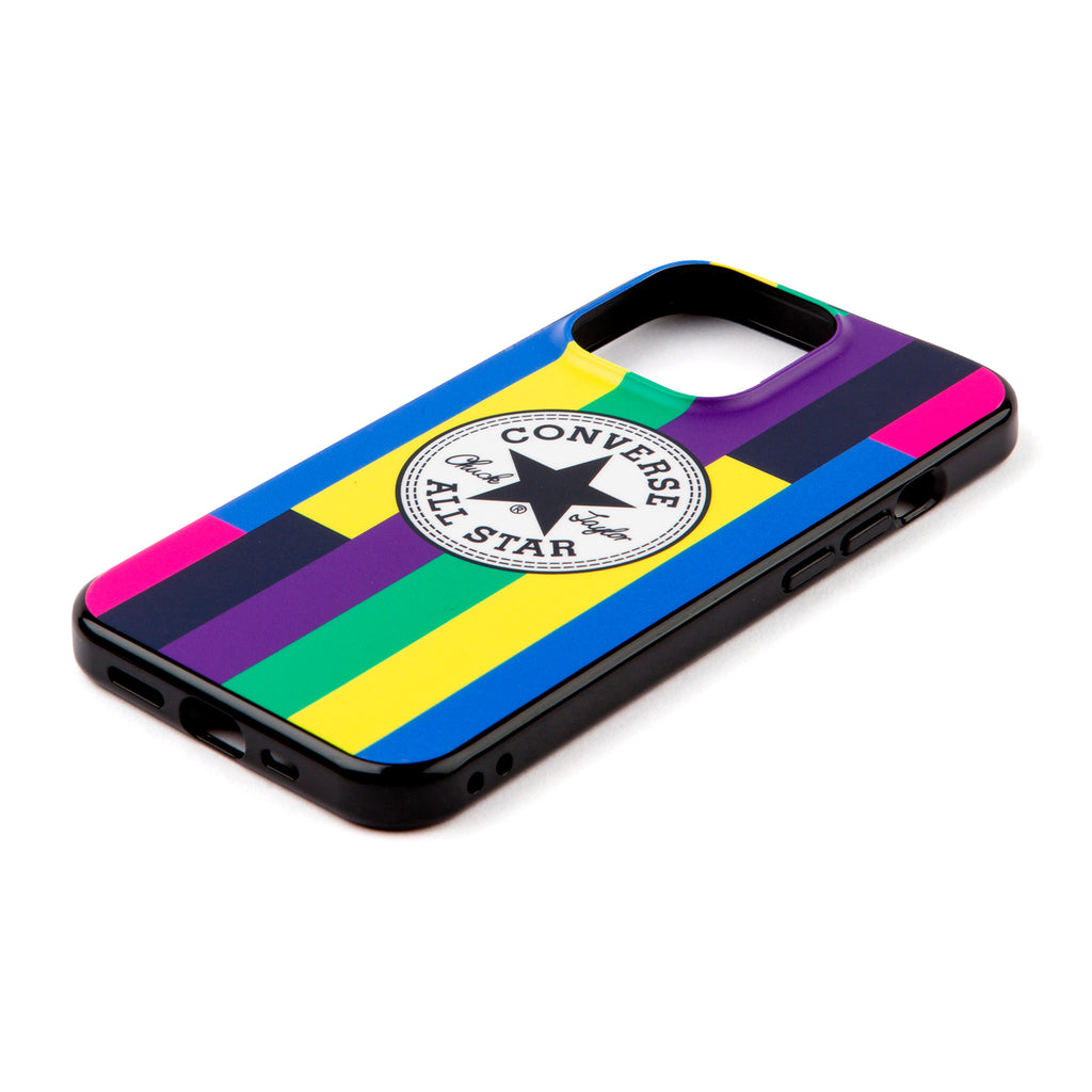 CONVERSE Circle Logo Hybrid IML Back Case RAINBOW【iPhone 13 Pro対応】 4589676563904