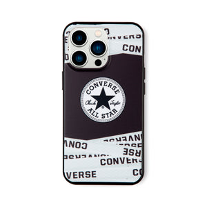 CONVERSE Circle Logo Hybrid IML Back Case SHOELACE【iPhone 13 Pro対応】 4589676563911