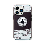 CONVERSE Circle Logo Hybrid IML Back Case SHOELACE【iPhone 13 Pro対応】 4589676563911