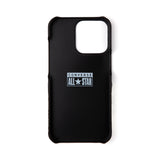 CONVERSE Big Circle Logo PU Leather Back Case(カードポケット付き)BLACK【iPhone 13 Pro対応】 4589676563980