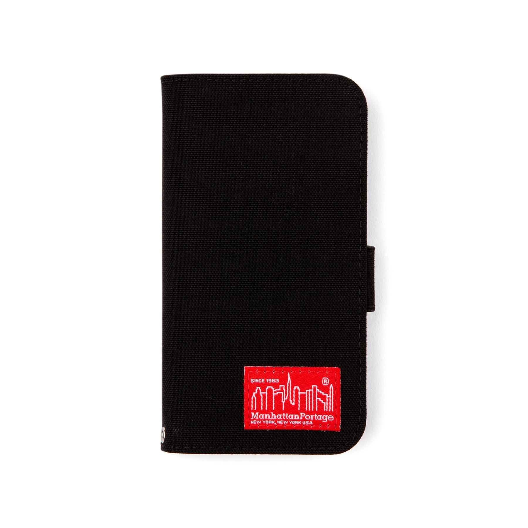 Manhattan Portage CORDURA NYLON Book Type Case BLACK【iPhone 13