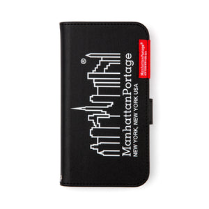 Manhattan Portage PU LEATHER Book Type Case  BLACK【iPhone 13対応】 4589676564215