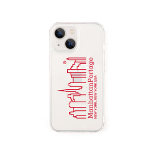 Manhattan Portage Hybrid Clear Case RED【iPhone 13 mini対応】 4589676564253