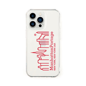 Manhattan Portage Hybrid Clear Case RED【iPhone 13 Pro対応】 4589676564338