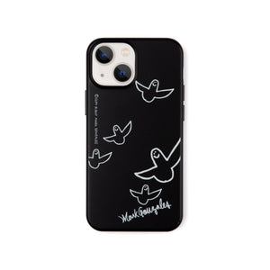 Mark Gonzales Hybrid Back Case BLACK(MG02)【iPhone 13 mini対応】 4589676564437