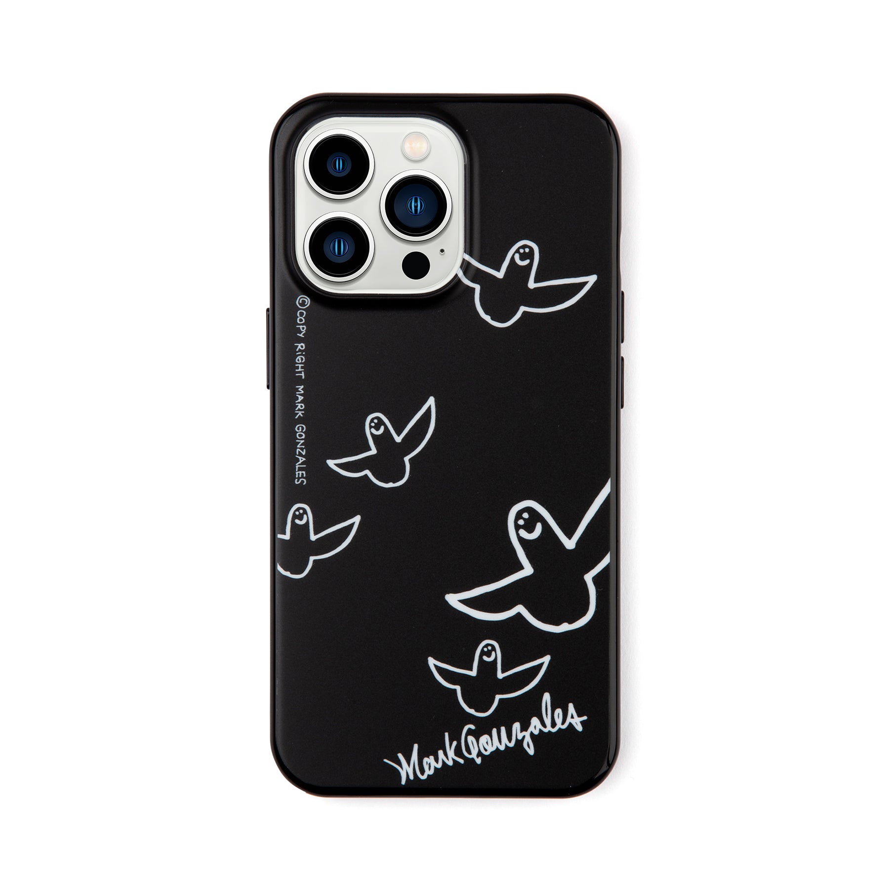 Mark Gonzales Hybrid Back Case BLACK（MG02）【iPhone 13 Pro対応