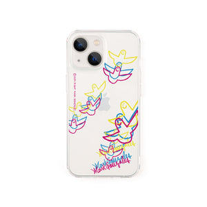 Mark Gonzales Hybrid Back Case CLEAR(MG03)【iPhone 13 mini対応】 4589676564468