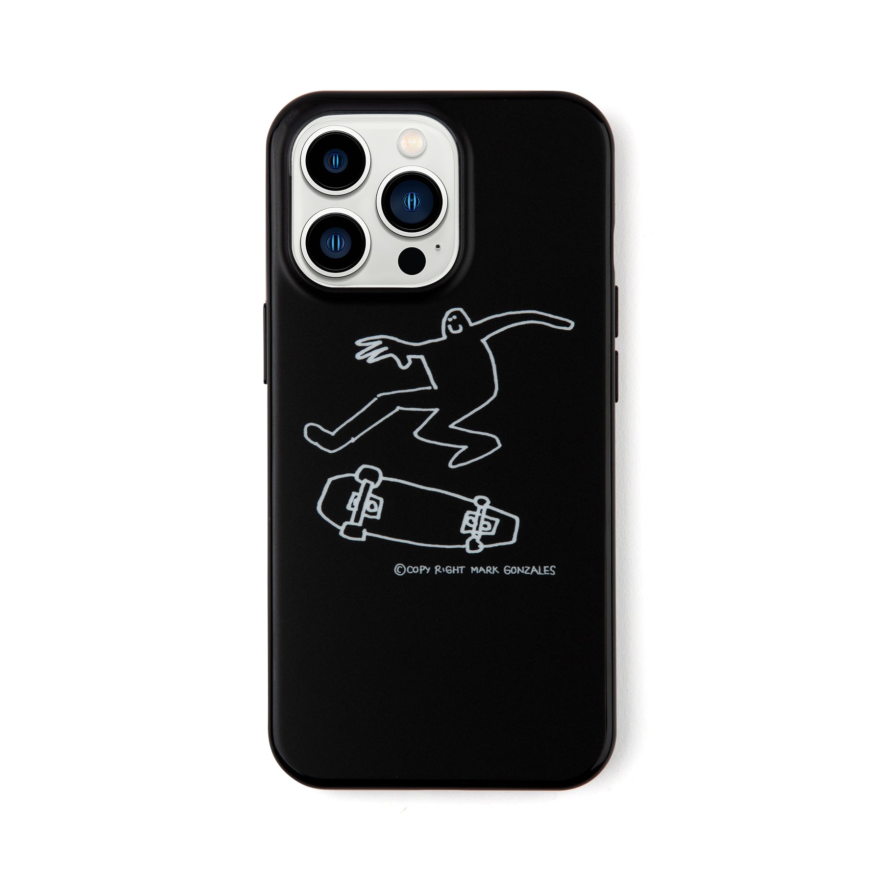 Mark Gonzales Hybrid Back Case BLACK（MG06）【iPhone 13 Pro対応 