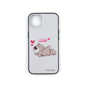NICI Hybrid Back Case Brown Bear【iPhone 13 mini対応】 4589676564659