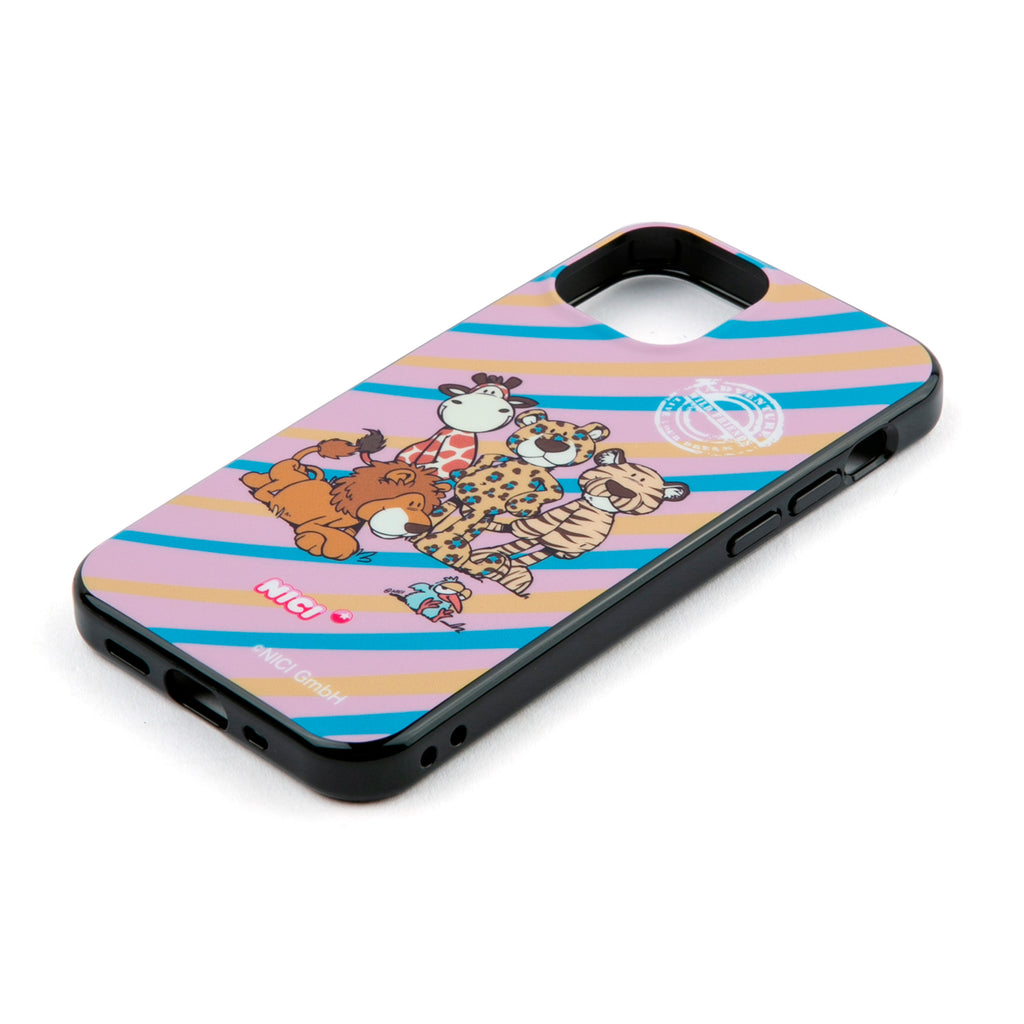 NICI Hybrid Back Case Wild Friends【iPhone 13 mini対応】 4589676564741