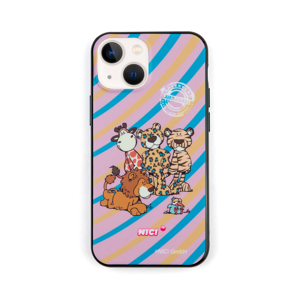 NICI Hybrid Back Case Wild Friends【iPhone 13対応】 4589676564758