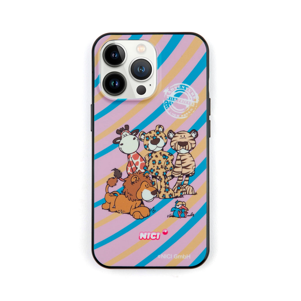 NICI Hybrid Back Case Wild Friends【iPhone 13 Pro対応】 4589676564765