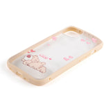 NICI Easy Grip Clear Case ブラウンベア【iPhone 13対応】 4589676564789