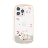 NICI Easy Grip Clear Case ブラウンベア【iPhone 13 Pro対応】 4589676564796