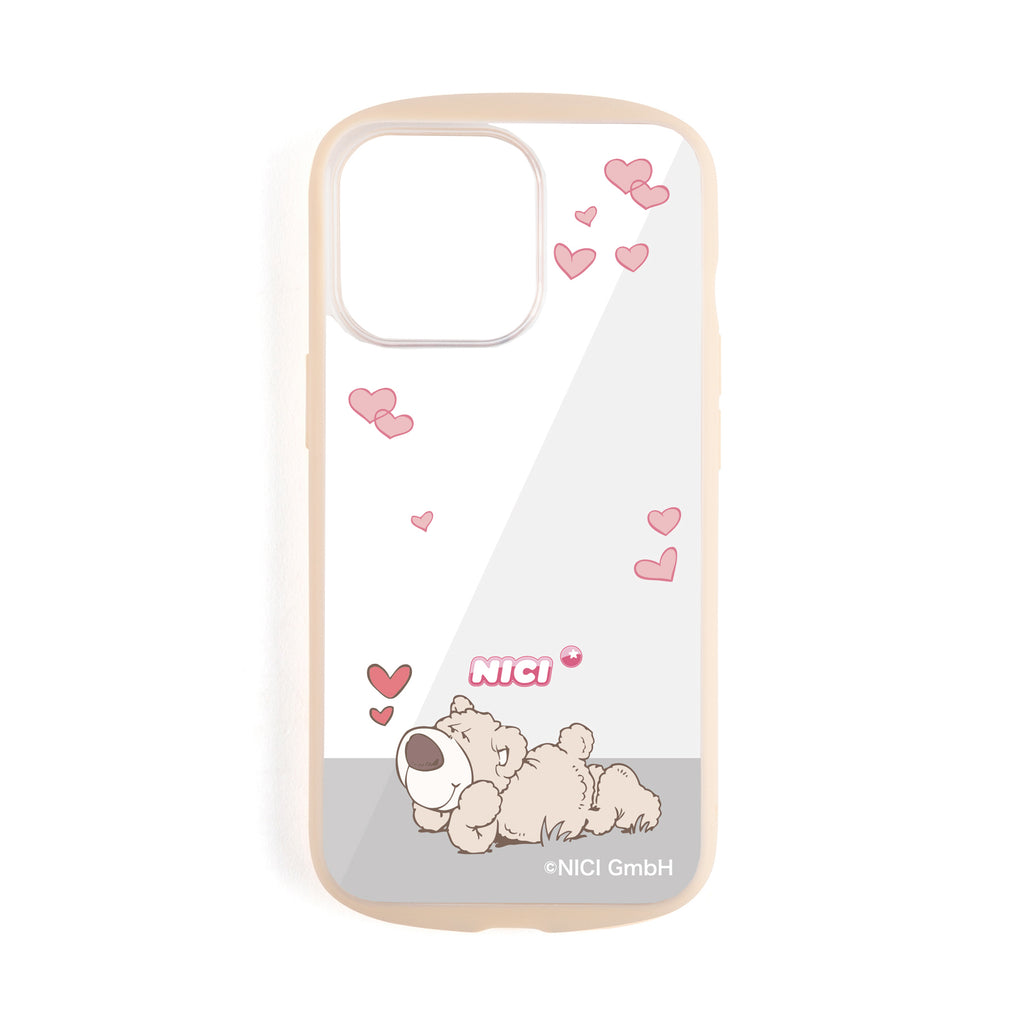 NICI Easy Grip Clear Case ブラウンベア【iPhone 13 Pro対応】 4589676564796