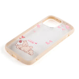 NICI Easy Grip Clear Case ブラウンベア【iPhone 13 Pro対応】 4589676564796
