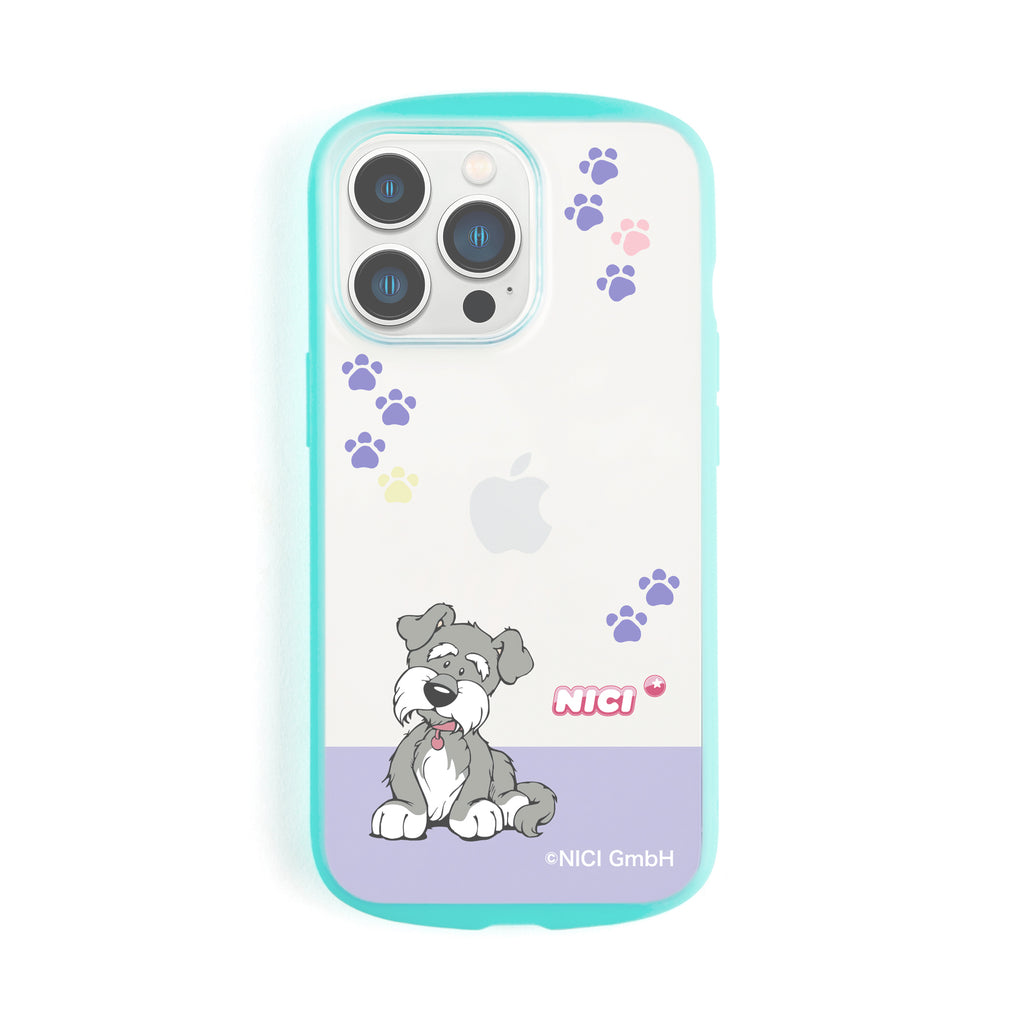NICI Easy Grip Clear Case シュナウザー 【iPhone 13 Pro対応】 4589676564826