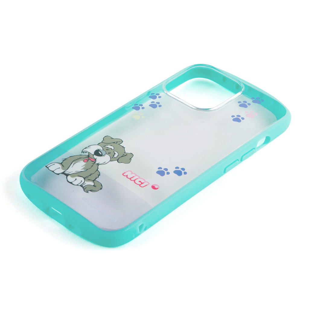 NICI Easy Grip Clear Case シュナウザー 【iPhone 13 Pro対応】 4589676564826
