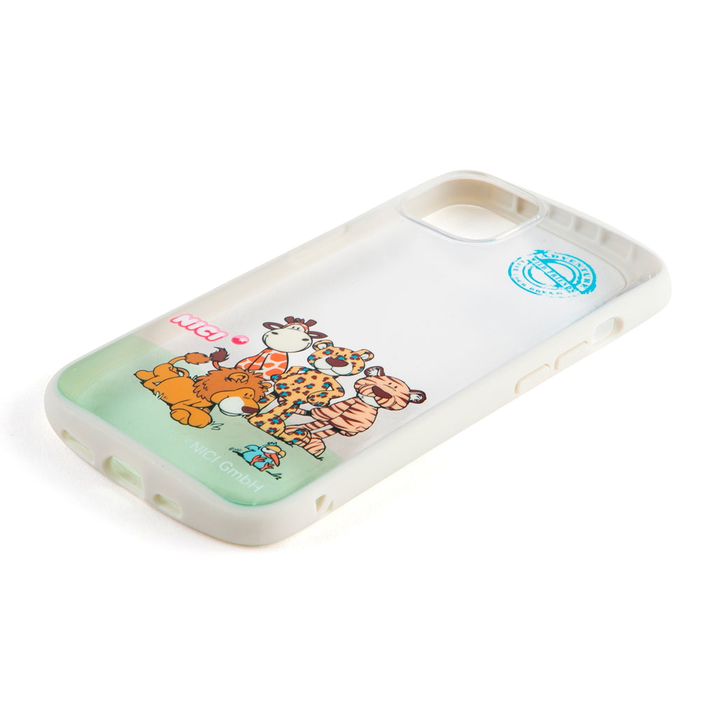 NICI Easy Grip Clear Case ワイルドフレンズ【iPhone 13対応】 4589676564840