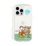 NICI Easy Grip Clear Case ワイルドフレンズ【iPhone 13 Pro対応】 4589676564857