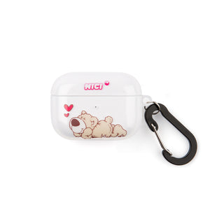 NICI AirPods Pro IML CASE  Brown Bear【AirPods Pro対応】 4589676564864