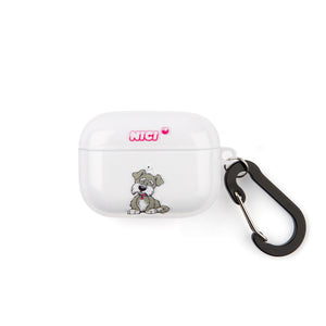 NICI AirPods Pro IML CASE Schnauzer【AirPods Pro対応】 4589676564895